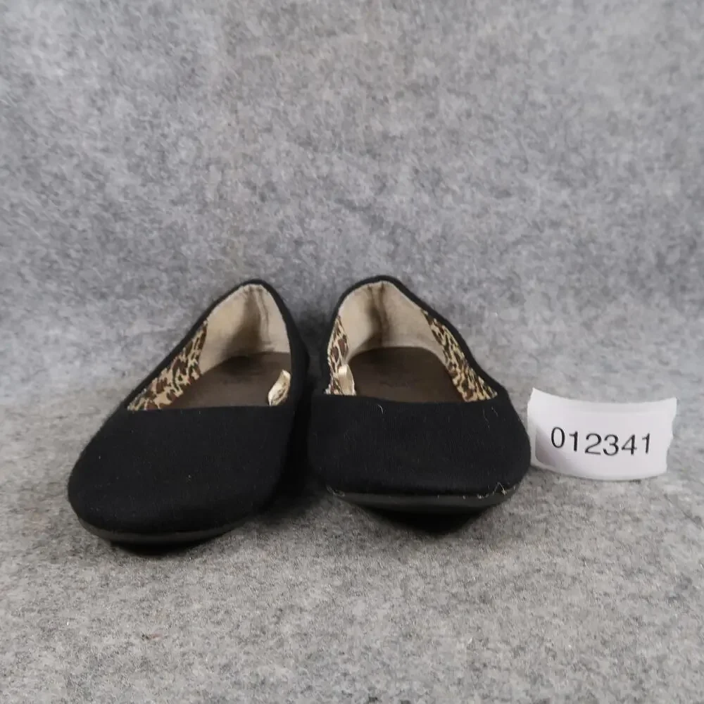 Simply Petals Shoes Kids 1 Ballet Flats Slip On Black Classic Round Toe Girls